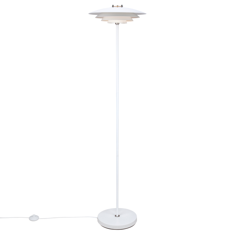 Nordlux Bretagne skandinavische Stehleuchte Grau G9 angenehme Lichtquelle